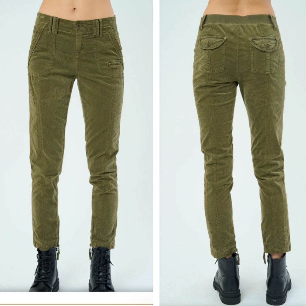 MARRAKECH THALIA BABY CORDUROY ZIPPER HEM PANT SIZE 26